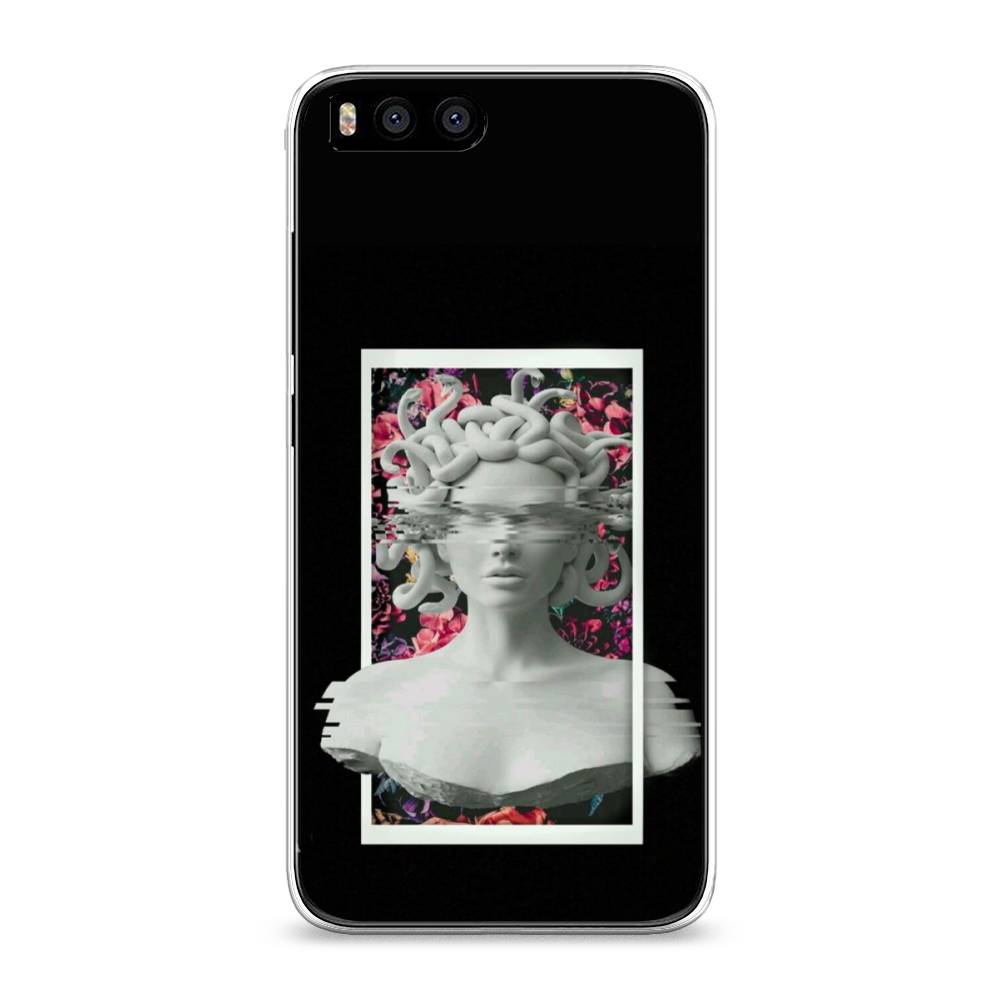 

Чехол для Xiaomi Mi 6 "Web Punk Медуза Горгона", Черный;серый, 30650-6