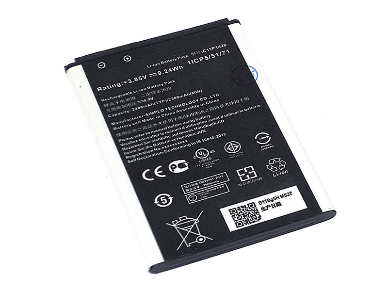 фото Аккумулятор vbparts для asus zenfone 2 laser ze500kl 2300mah 3.85v 065983