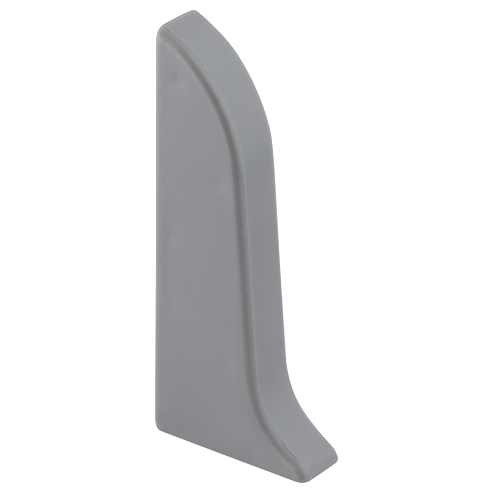 Заглушка торцевая Winart 58 мм серый левая-правая S-профиль (2 шт.) заглушка торцевая для шинопровода uniel ufb c41 09732