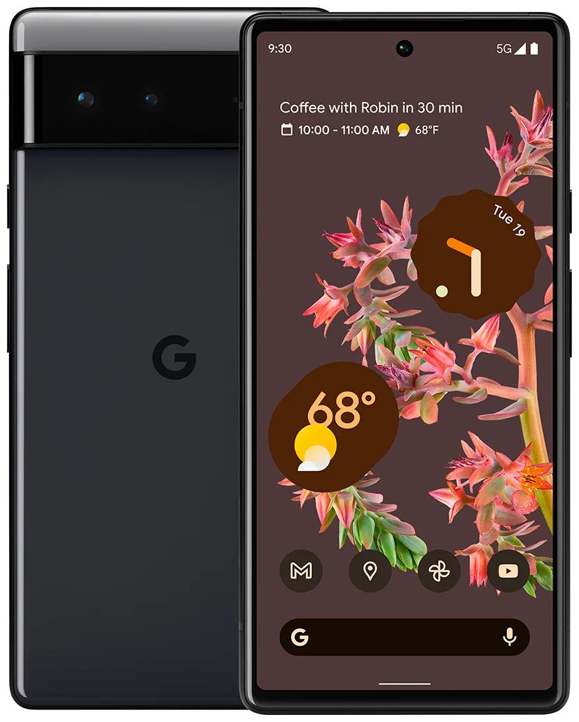 

Смартфон Google Pixel 6 8/128GB Noir Carbone, Pixel 6