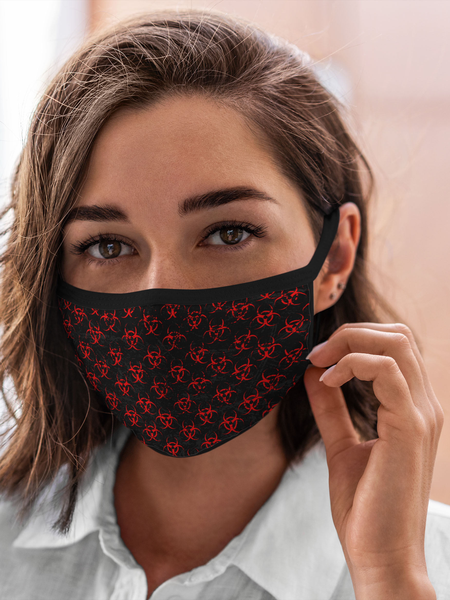

Многоразовая маска унисекс Burnettie Разные Red Biohazard, Разноцветный, Разные Red Biohazard