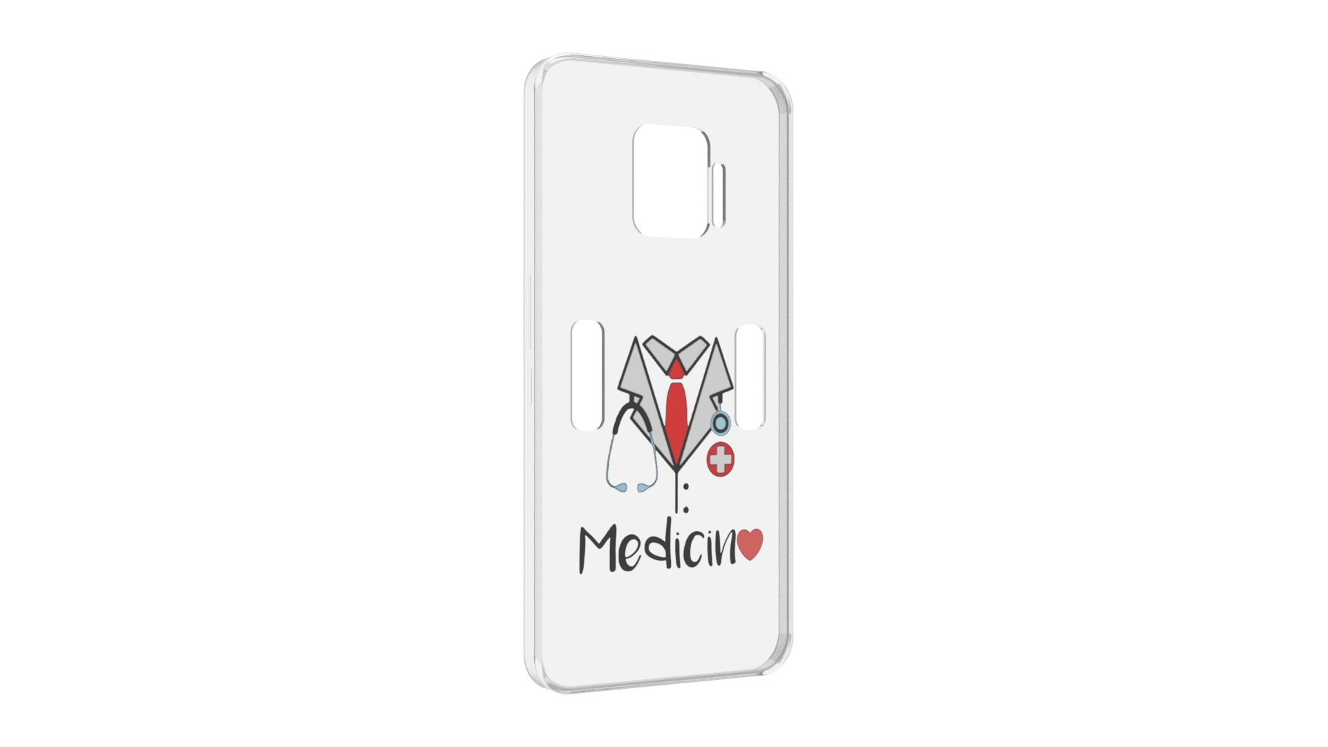 

Чехол MyPads любимая медецина для ZTE Nubia Red Magic 7 Pro, Прозрачный, Tocco