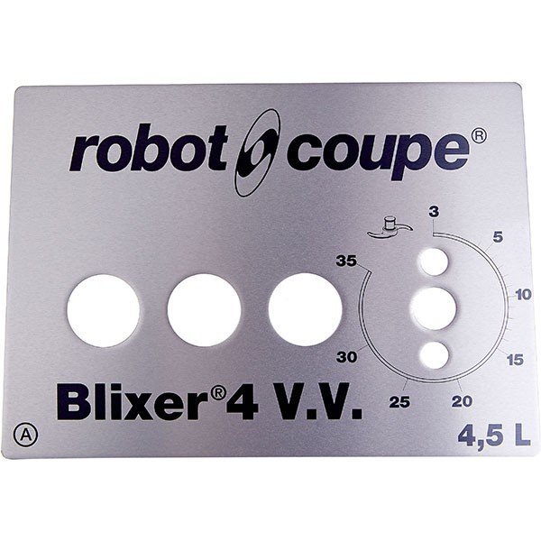 Передняя панель для Blixer 4 ROBOT COUPE 7011216 100037037699 серебристый