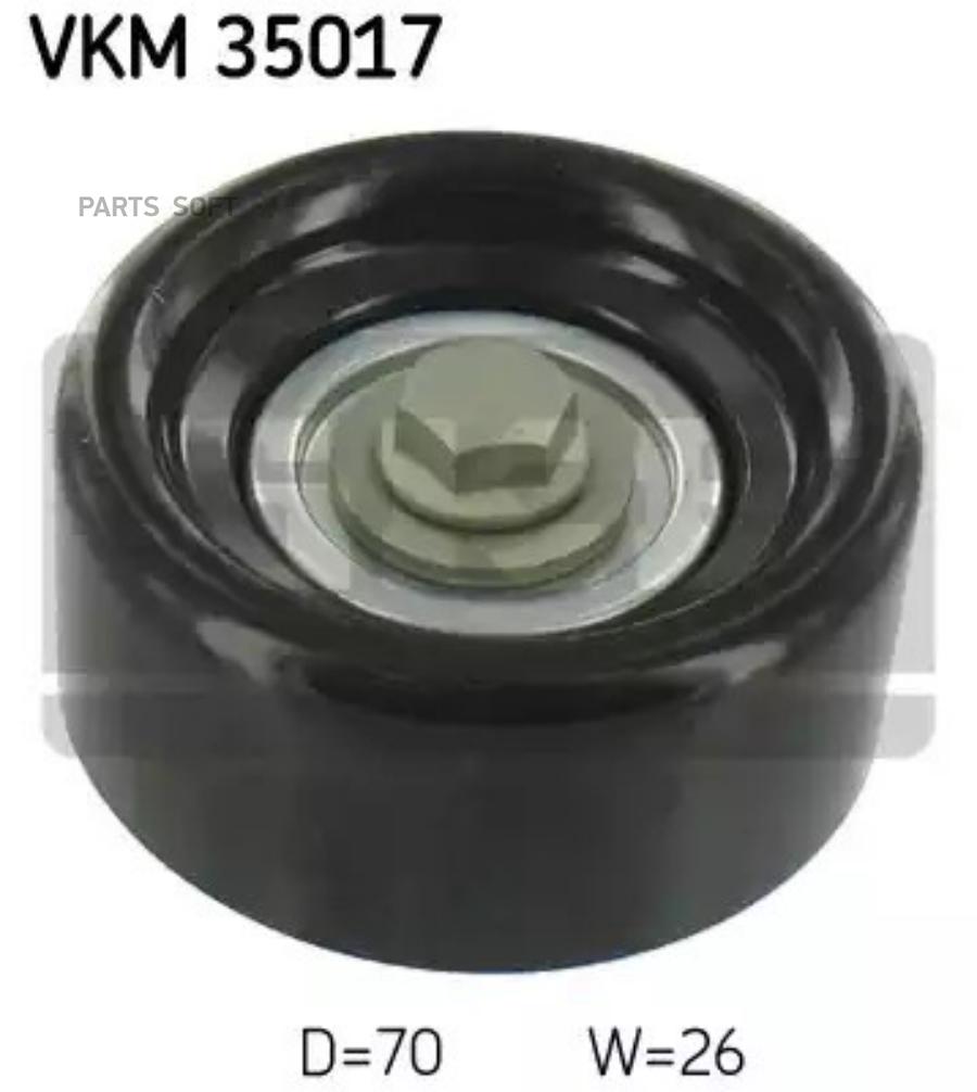 

VKM 35017_ролик приводного ремня! Opel Insigniz/Antara 2.0-2.4i 08>