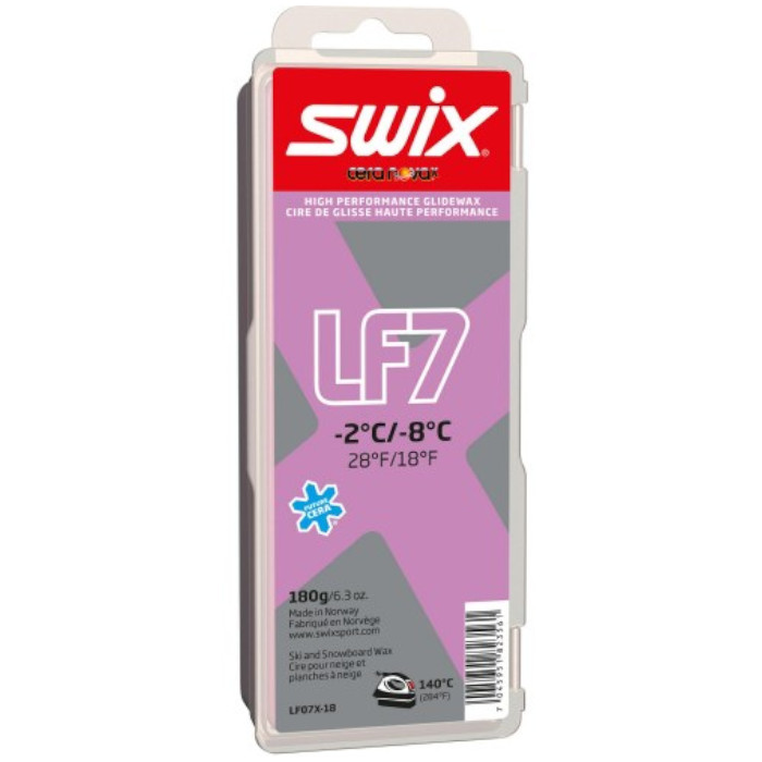

Парафин низкофтористый SWIX LF7X Violet -2°С -8°С 180 г, LF7X Violet