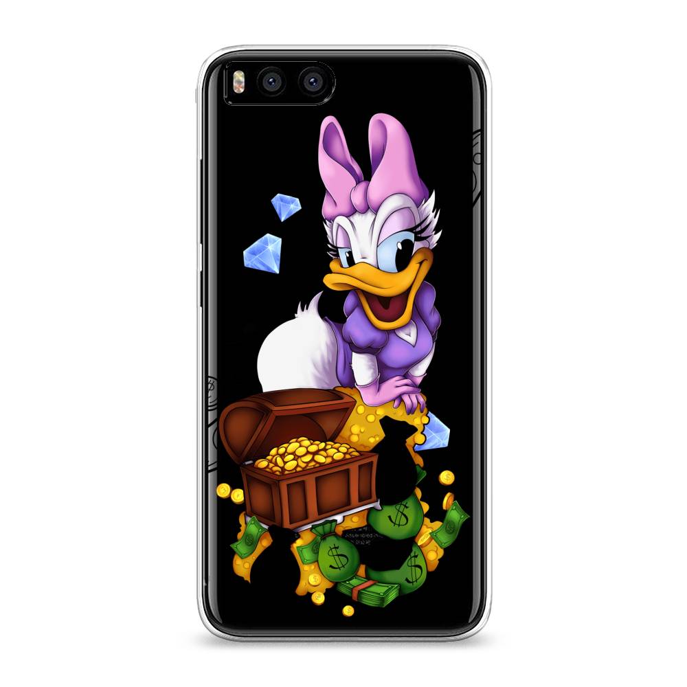 

Чехол на Xiaomi Mi 6 "Rich Daisy Duck", Коричневый;белый;фиолетовый, 30650-6