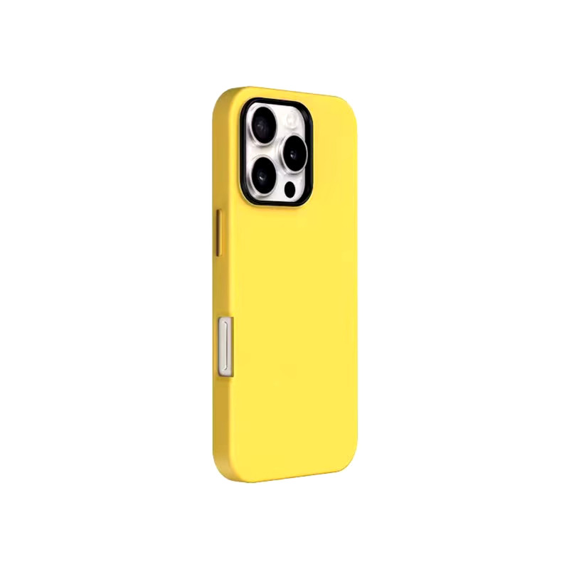 

Чехол для iPhone 16 NOBLE кожаный Soft touch Жёлтый, Желтый, Apple iPhone 16