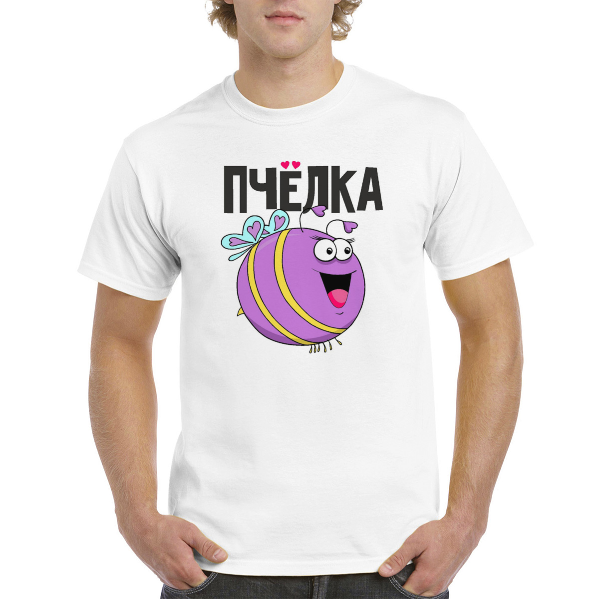 Футболка женская CoolPodarok M0113954 белая 44 RU
