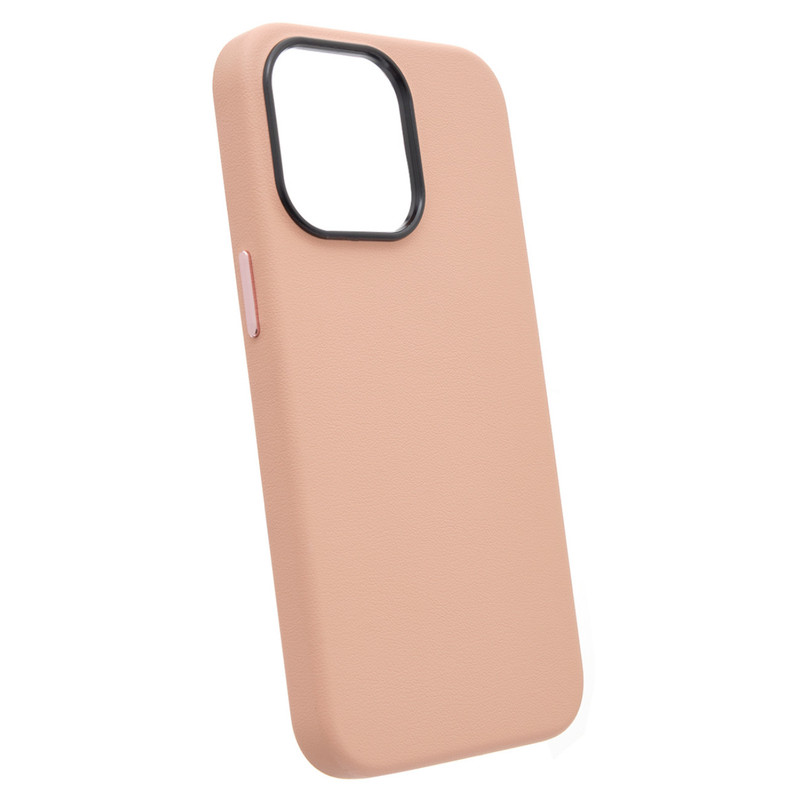 

Чехол на iPhone 16 Pro Artificial Leather Co Матовая поверхность Soft touch Розовый, Apple iPhone 16 Pro