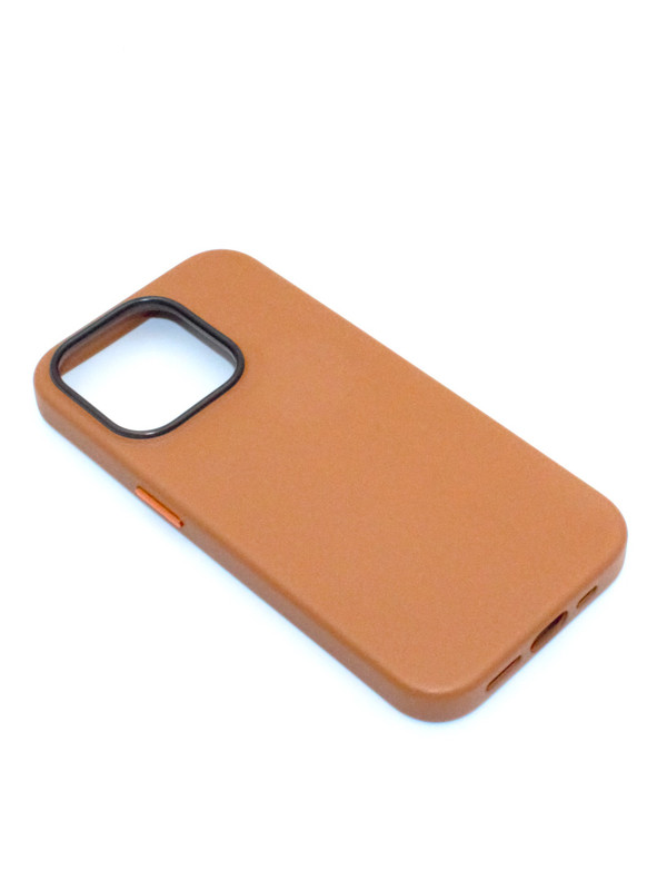 

Чехол на iPhone 13 Pro Leather Collection-Коричневый, Apple iPhone 13 Pro