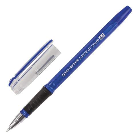 

Ручка шариковая Brauberg "i-Rite GT Solid" 143305, синяя, 0.7 мм, 12 штук