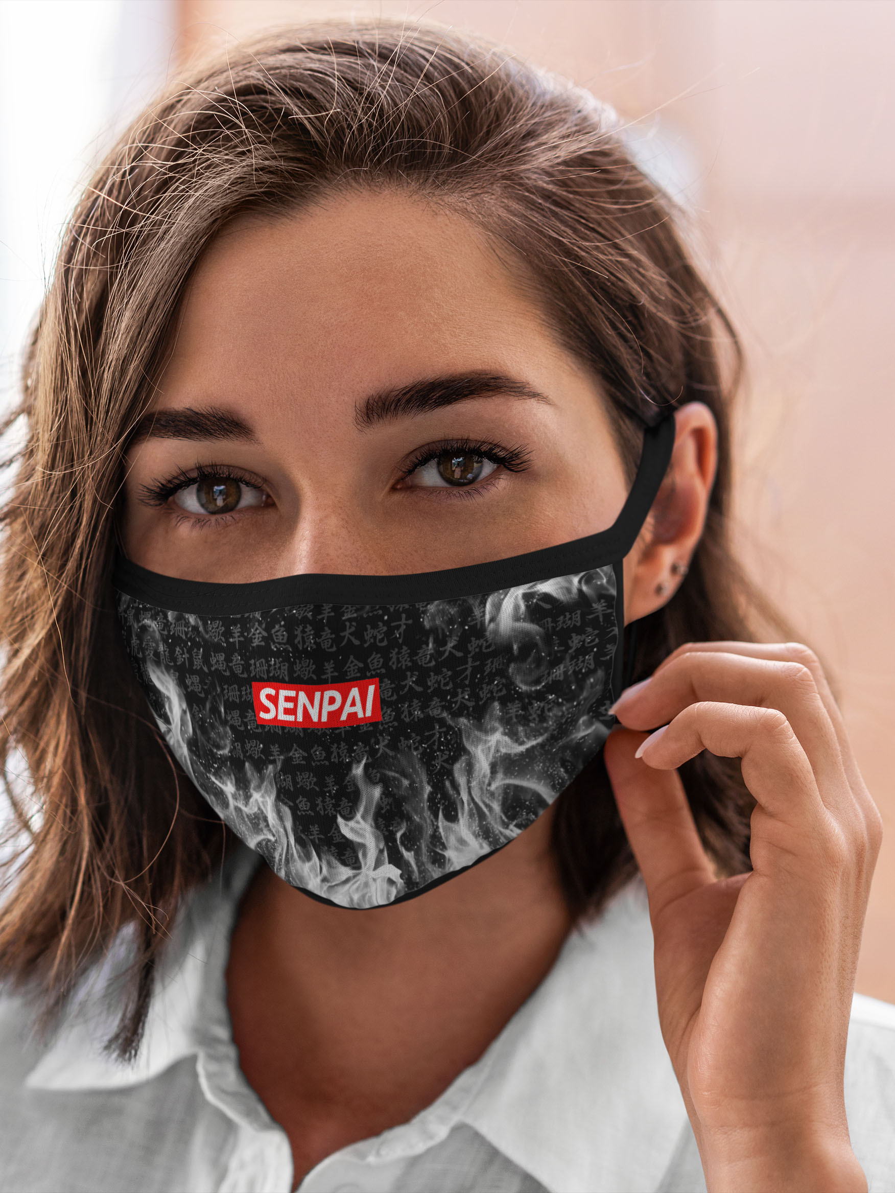 

Многоразовая маска унисекс Burnettie Senpai, Senpai