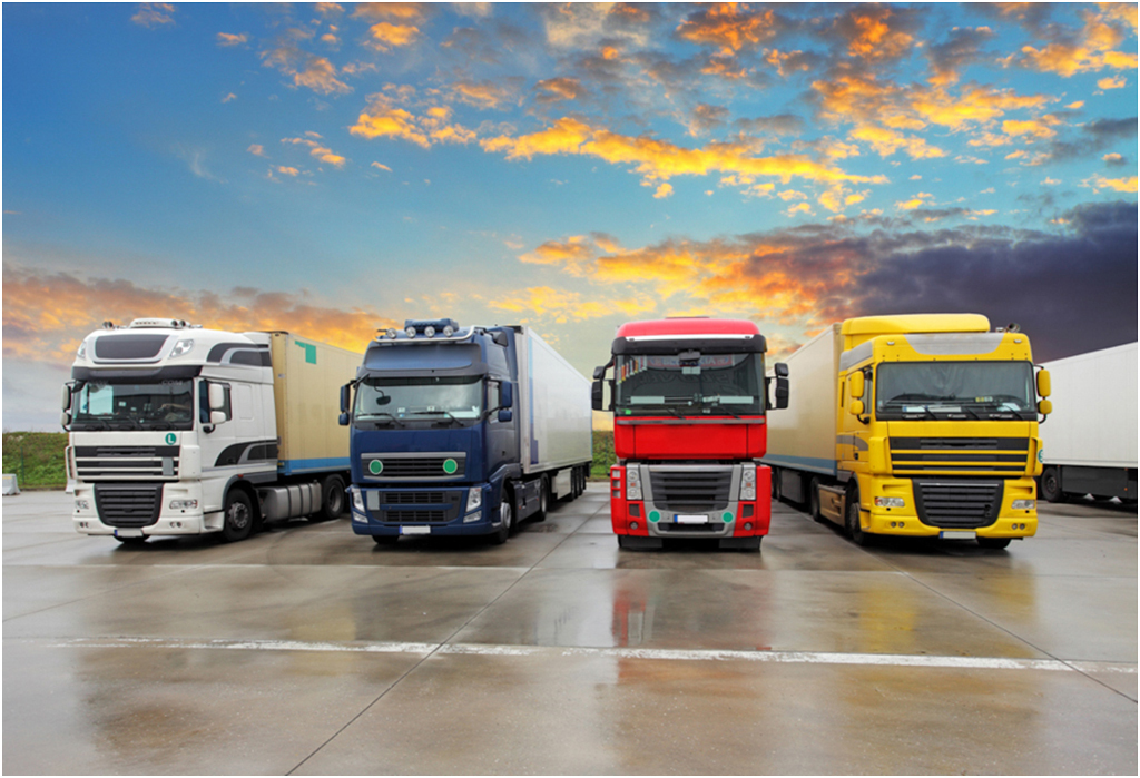 

Картина на холсте с подрамником ХитАрт Разноцветные фуры 60x41 см, 1084