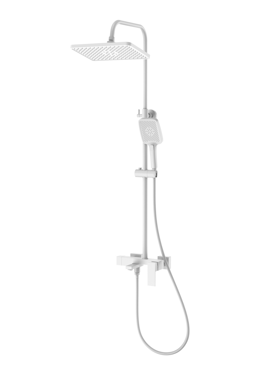 

Душевая система с изливом RUSH Thira (TR3635-50White), Белый, Thira