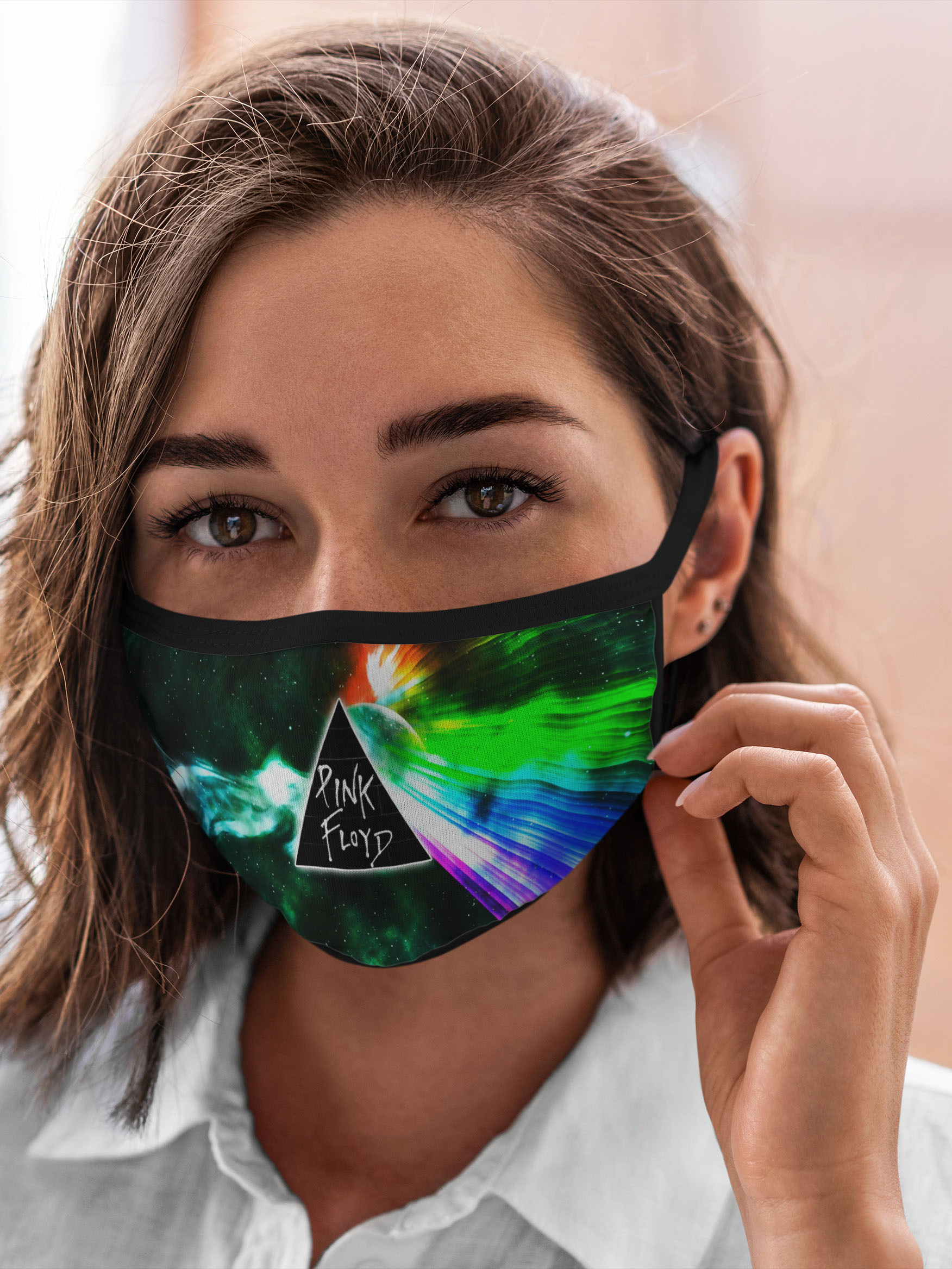 

Многоразовая маска унисекс Burnettie Pink Floyd, Разноцветный, Pink Floyd