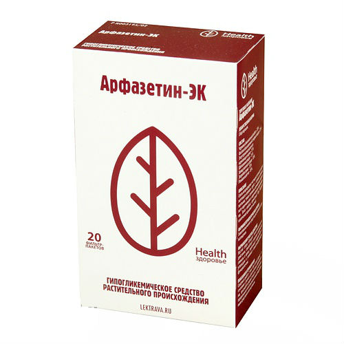Купить Health Здоровье Арфазетин-ЭК сырье растительное фильтр-пакеты 20 шт.