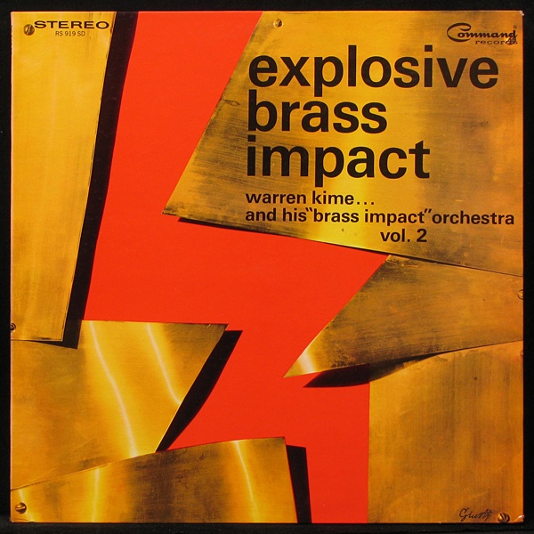 Warren Kime And His Brass Impact Orchestra - Explosive Brass Impact Vol. 2 (LP)