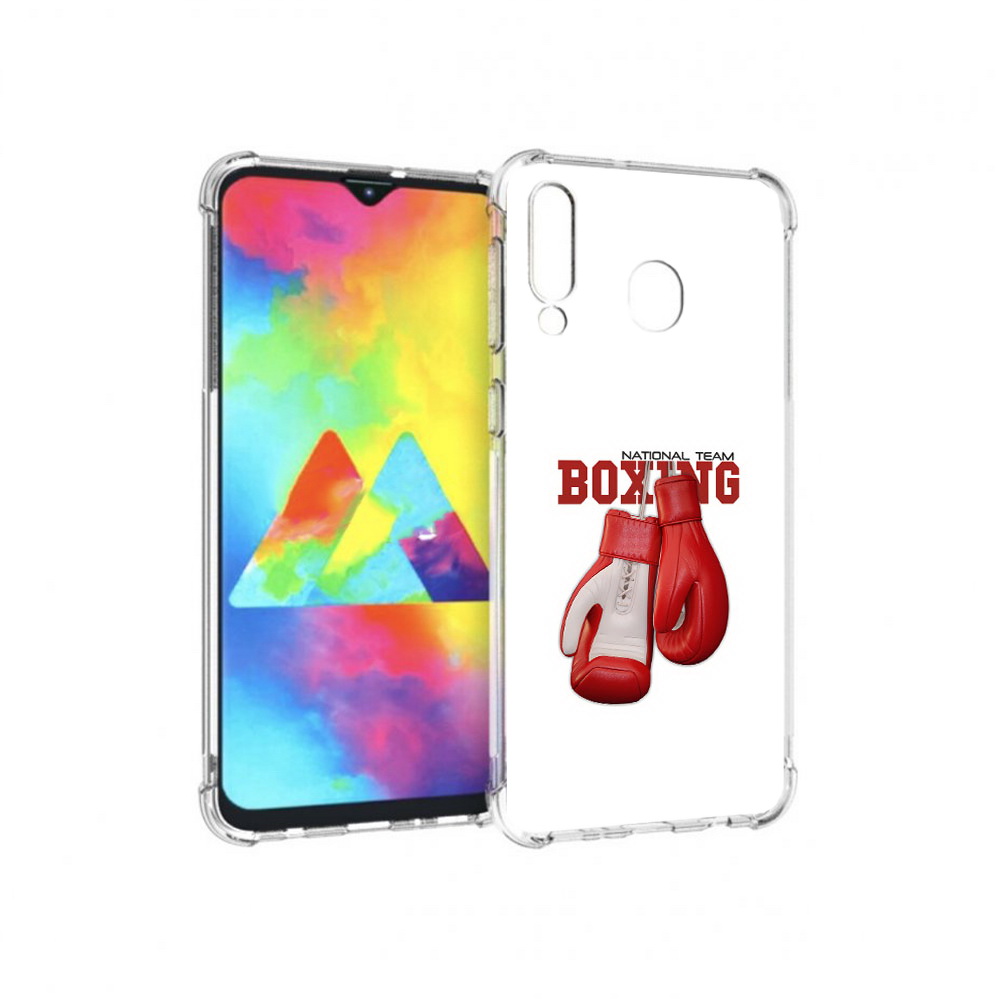 фото Чехол mypads tocco для samsung galaxy m30 боксерские перчатки (pt138437.525.244)