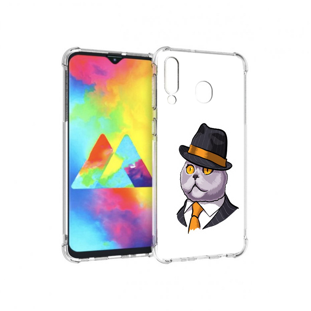 

Чехол MyPads Tocco для Samsung Galaxy M30 британец (PT138437.525.247), Прозрачный, Tocco