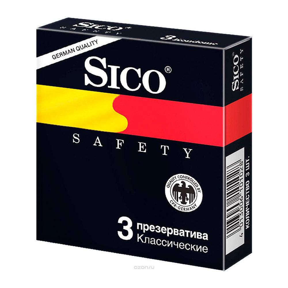 Купить Презервативы Sico Safety классические 3 шт.