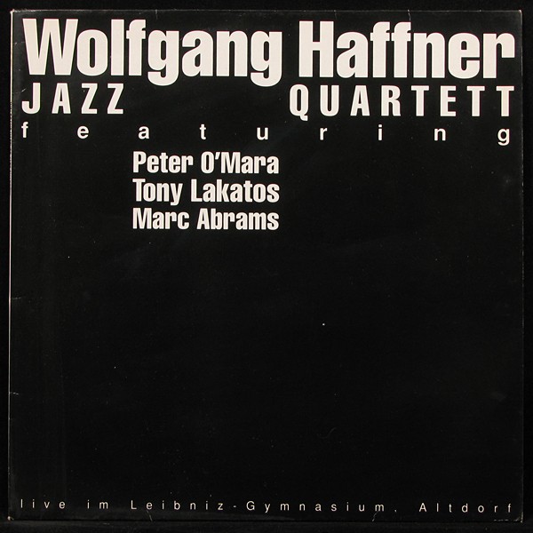 Wolfgang Haffner Jazz Quartett - Live Im Leibniz-Gymnasium Altdorf (LP)