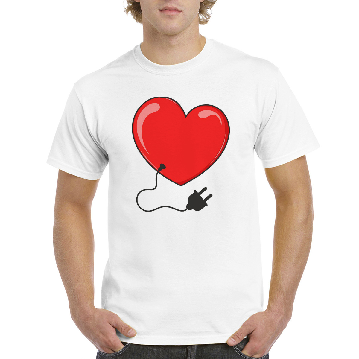 

Футболка унисекс CoolPodarok M0114076 белая 44 RU, Белый, M0114076