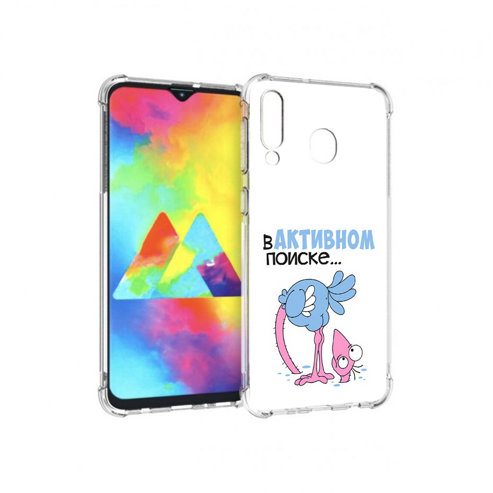 

Чехол MyPads Tocco для Samsung Galaxy M30 в активном поиске (PT138437.525.255), Прозрачный, Tocco
