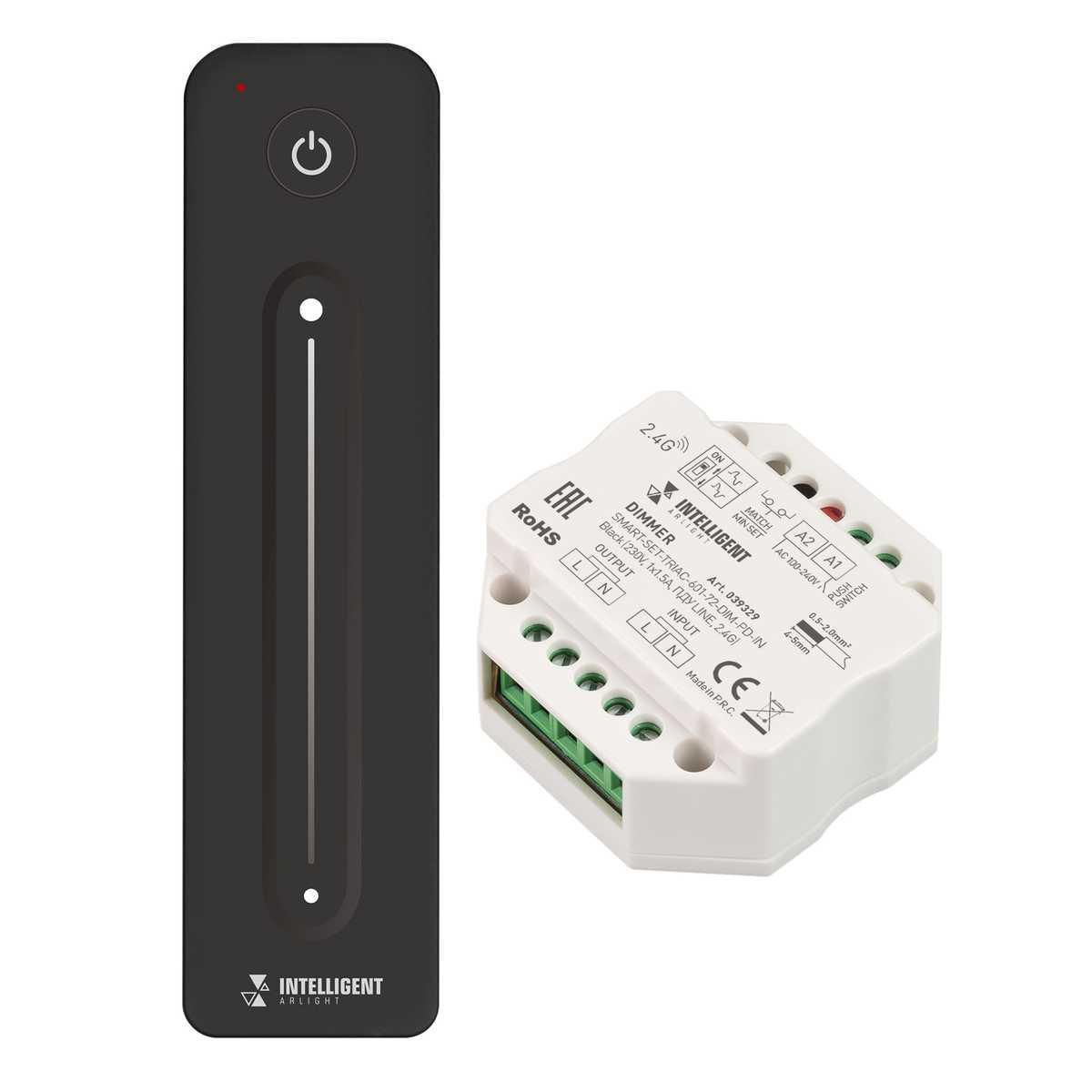 

Диммер Arlight Smart-Set-Triac-601-72-Dim-PD-IN Black 039329, Белый;черный, 039329