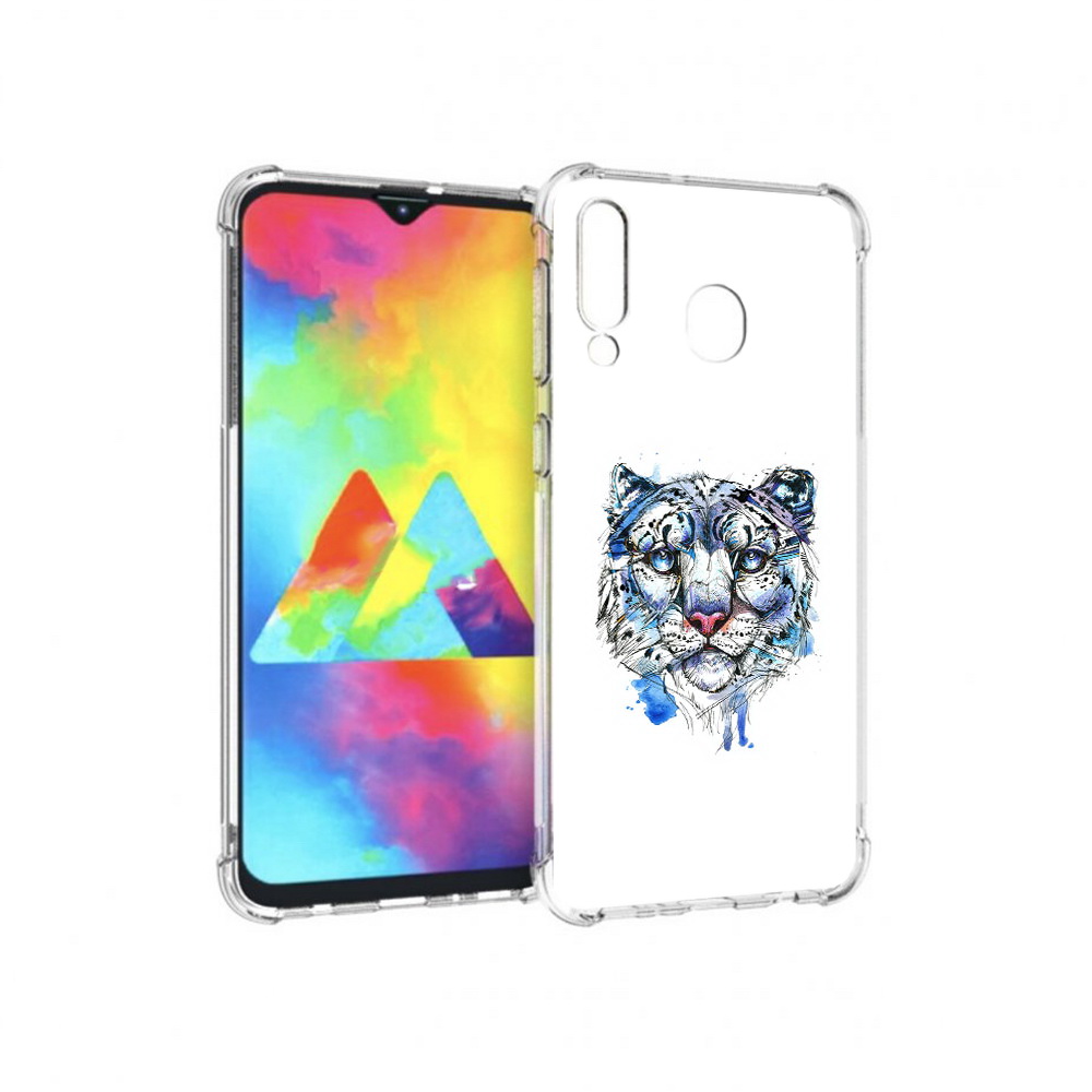 Чехол MyPads Tocco для Samsung Galaxy M30 водяной тигр (PT138437.525.263)