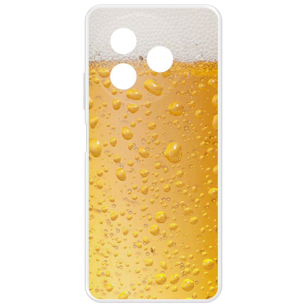 

Чехол-накладка Krutoff Clear Case Пенное для Itel S24, Прозрачный