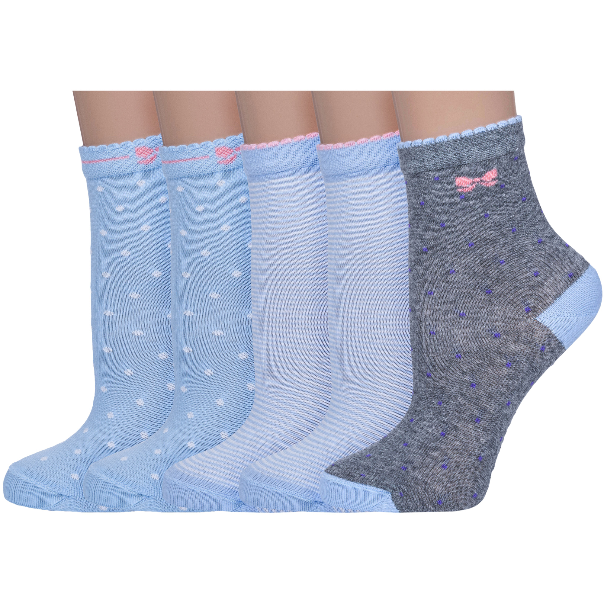 

Носки детские LorenzLine 5-Л105, микс 6, 6-8, Голубой;серый, 5-Л105