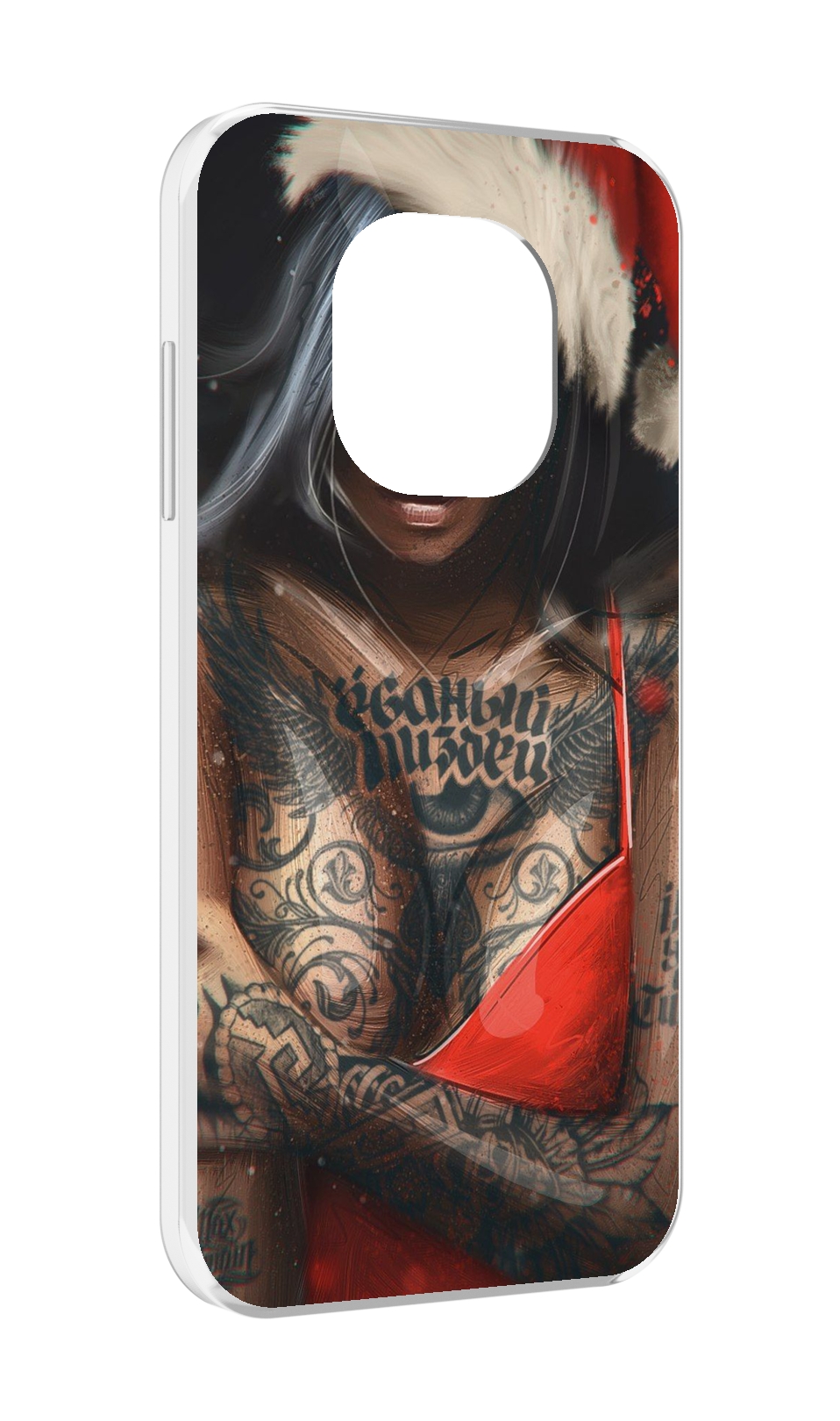 

Чехол MyPads санта-клаус-девушка для Blackview BL8800 / BL8800 Pro, Прозрачный, Tocco
