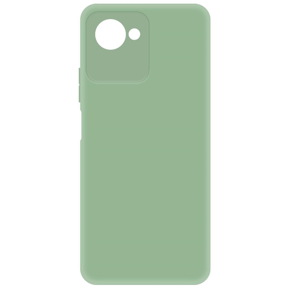 

Чехол-накладка Krutoff Silicone Case для Realme C30/C30s зелёный, Зеленый