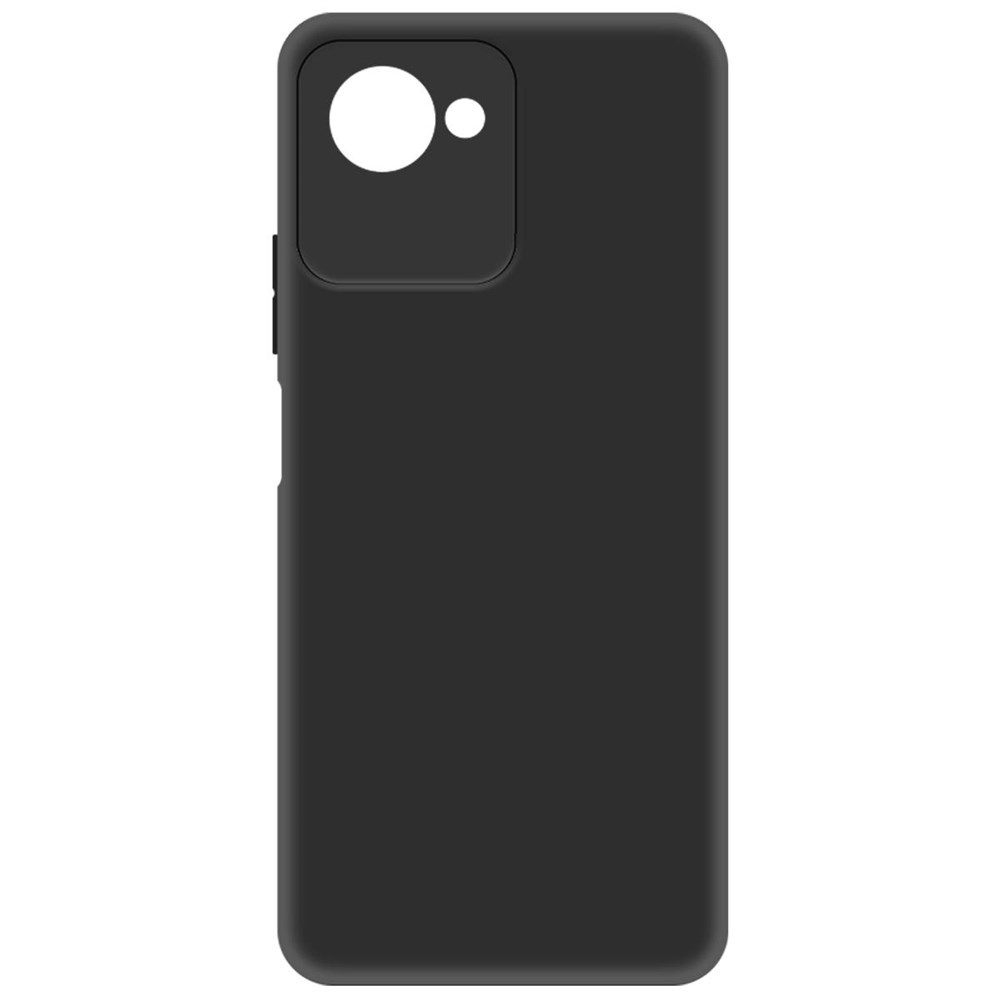 

Чехол-накладка Krutoff Silicone Case для Realme C30/C30s черный