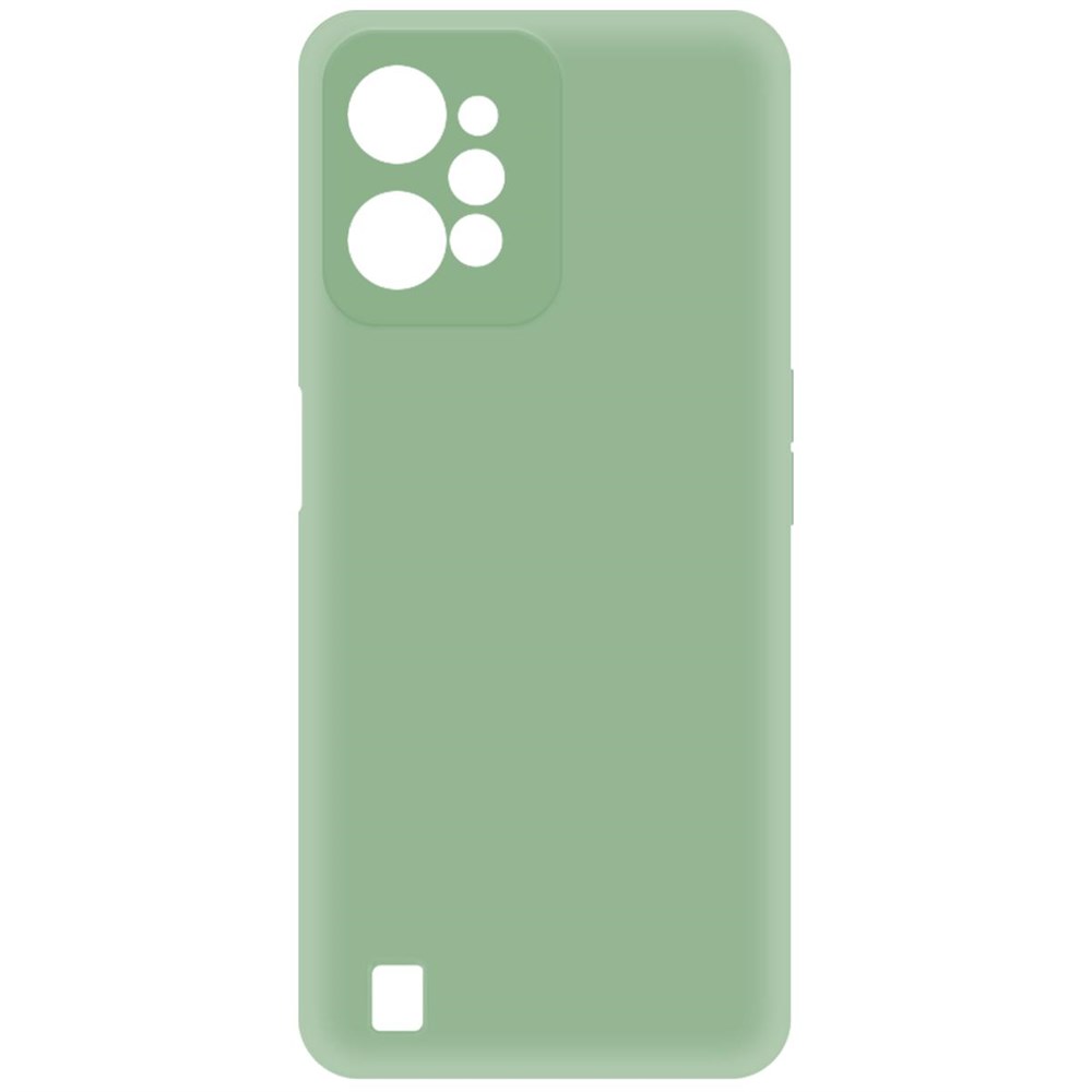 

Чехол-накладка Krutoff Silicone Case для Realme C31 зелёный, Зеленый