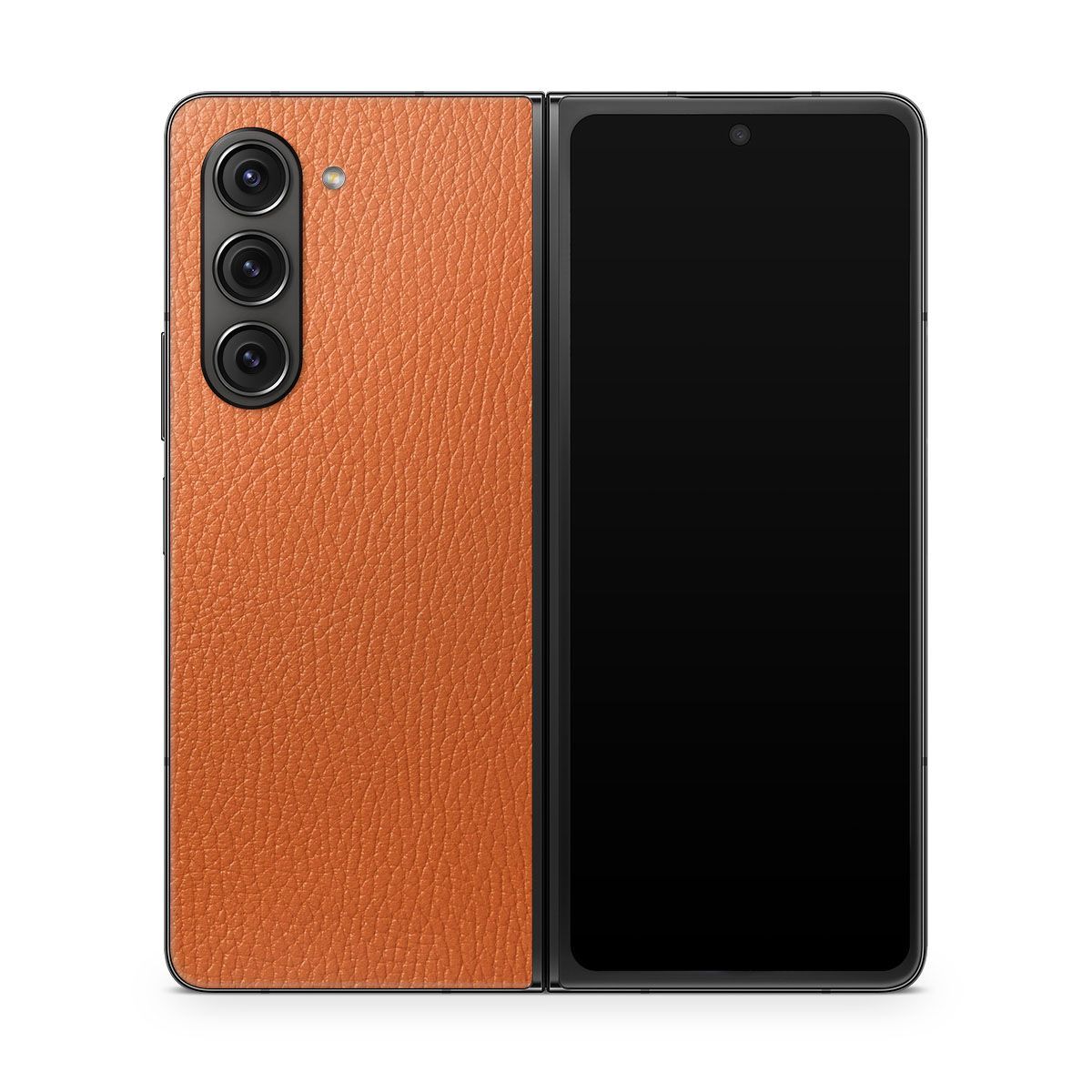 

Наклейка Glueskin из натуральной кожи CLASSIC для Samsung Galaxy Z Fold 5, Оранжевый
