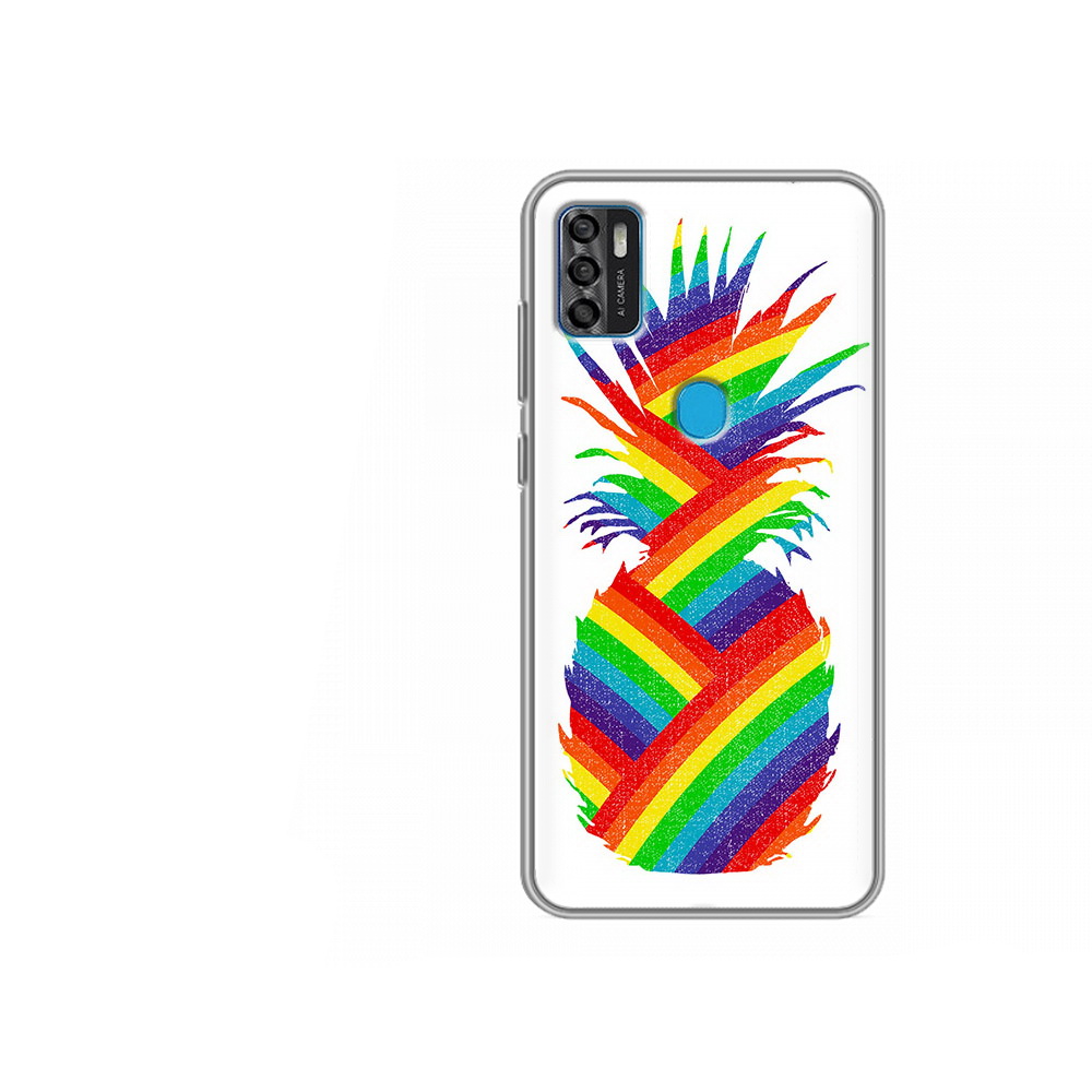 

Чехол MyPads Tocco для ZTE Blade A7s 2020 радужный ананас (PT158171.472.566), Tocco