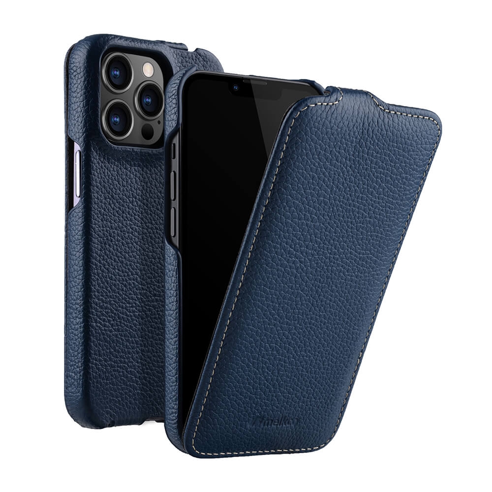 

Кожаный чехол флип Melkco Jacka Type для Apple iPhone 15 Pro, темн-синий, Jacka Type для Apple iPhone 15 Pro