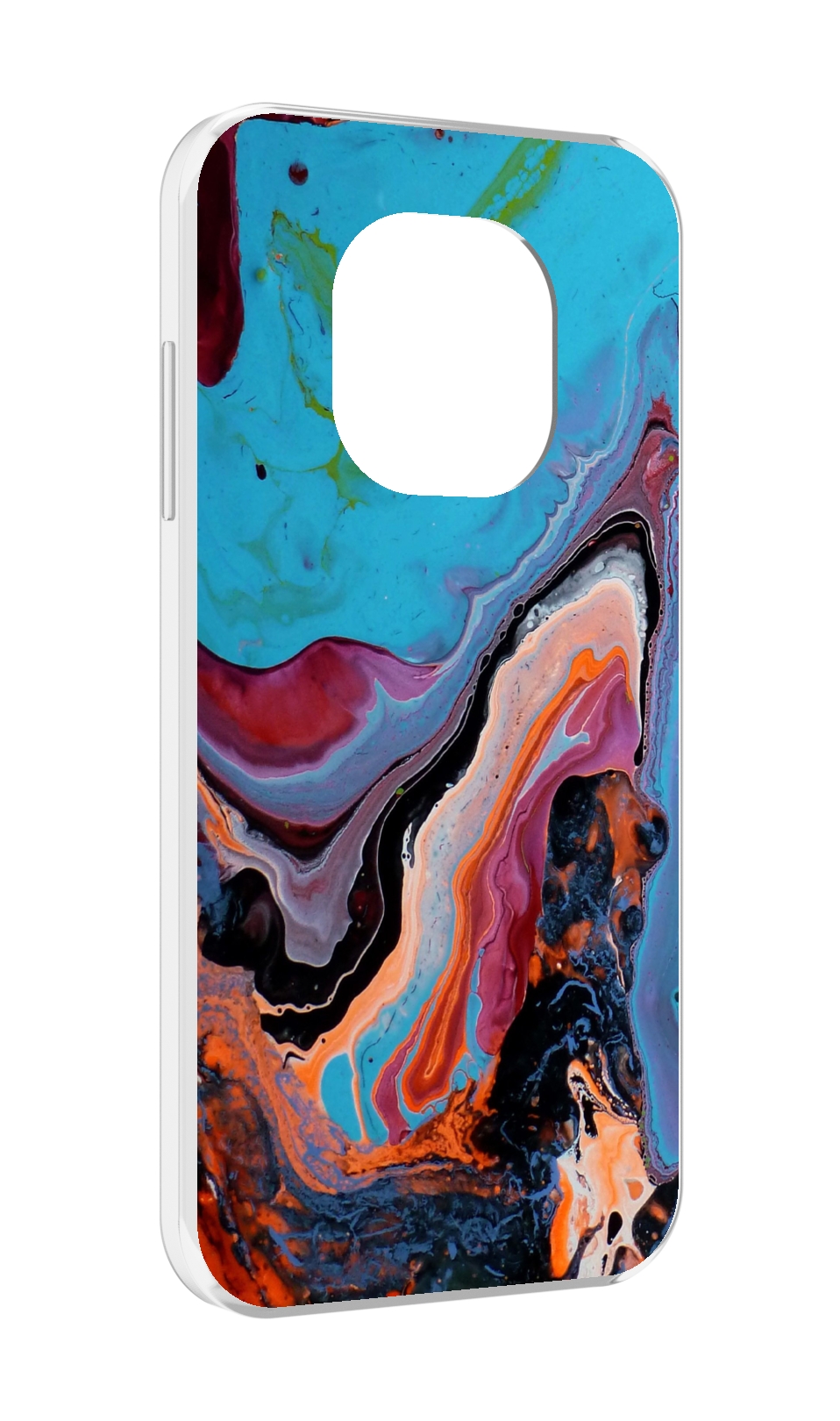 

Чехол MyPads смешанные краски для Blackview BL8800 / BL8800 Pro, Прозрачный, Tocco