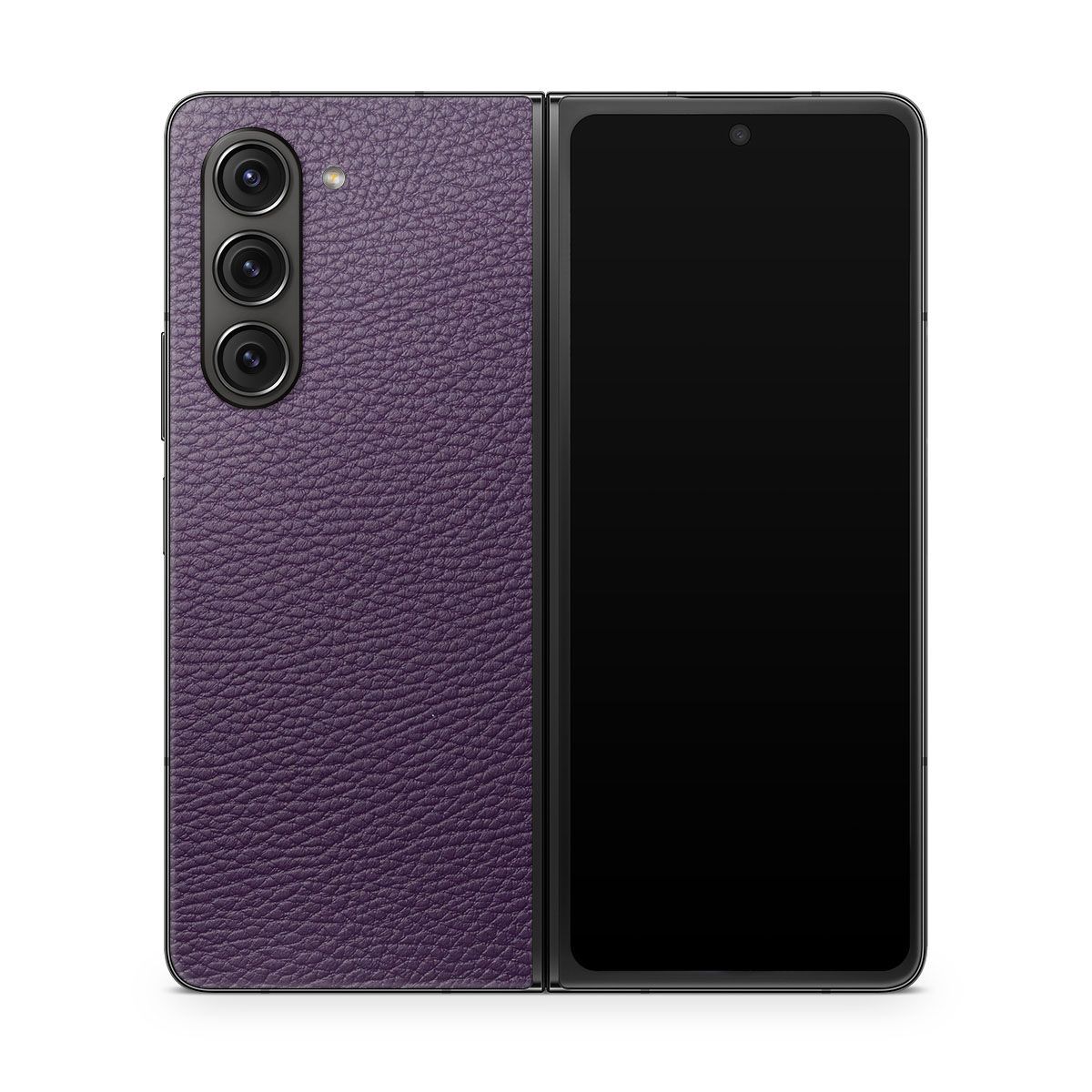 

Наклейка Glueskin из натуральной кожи CLASSIC для Samsung Galaxy Z Fold 5, Фиолетовый