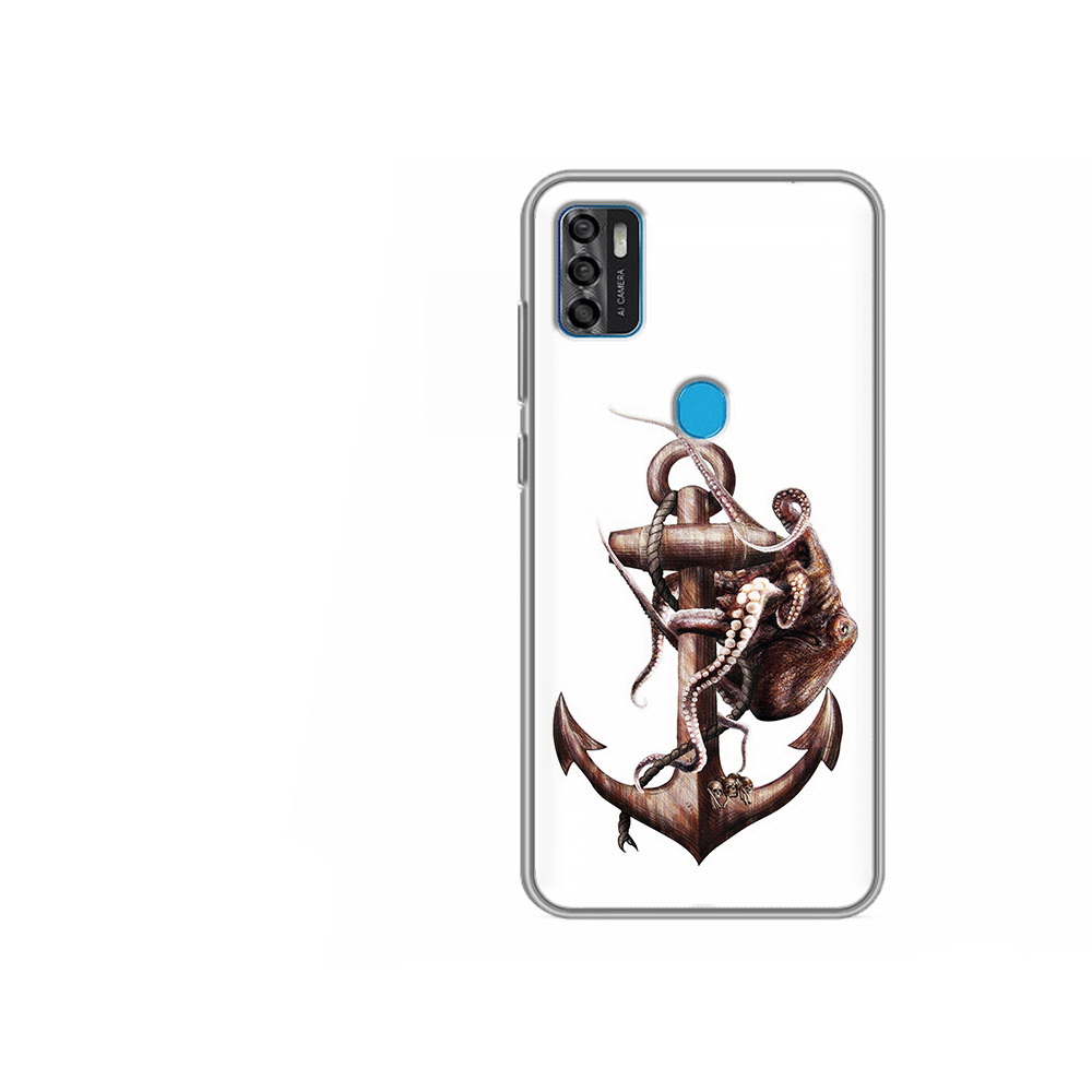 Чехол MyPads Tocco для ZTE Blade A7s 2020 ржавый якорь (PT158171.472.579)