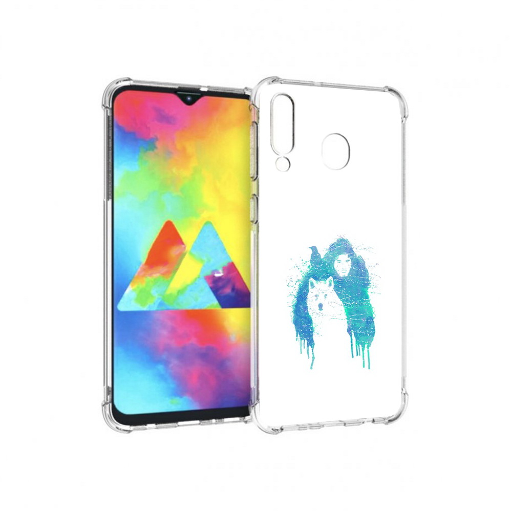 

Чехол MyPads Tocco для Samsung Galaxy M30 джон сноу (PT138437.525.323), Прозрачный, Tocco