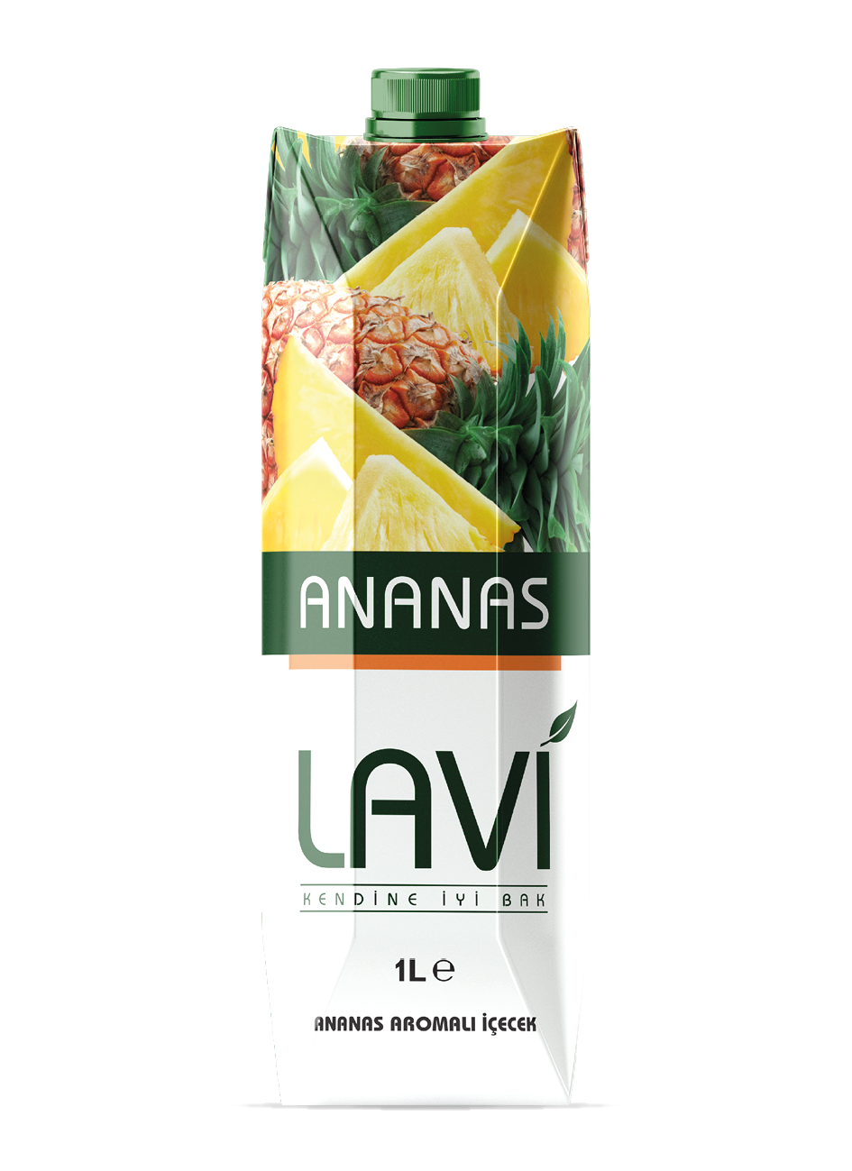 Напиток сокосодержащий Lavi негазированный, ананасовый, 1 л