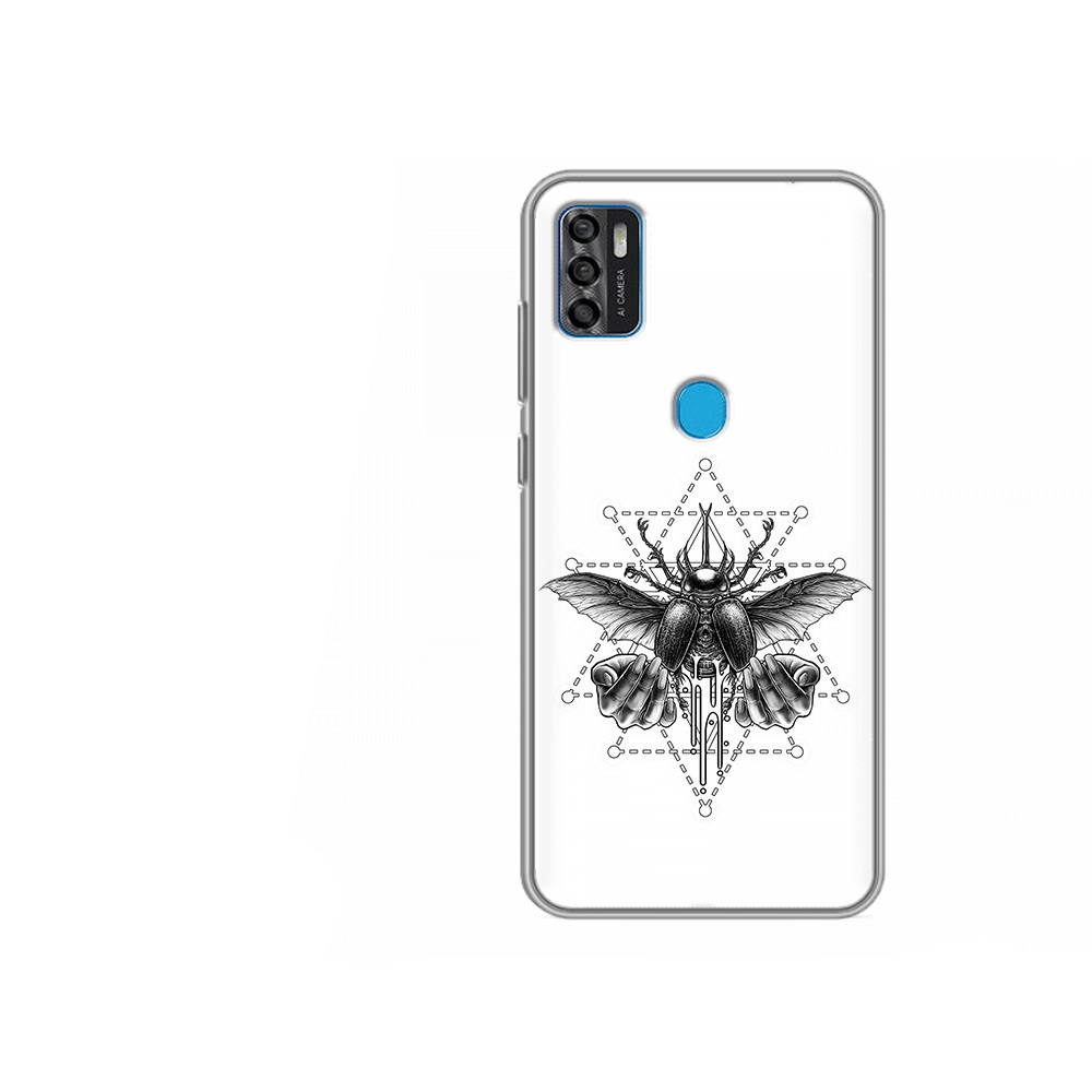 

Чехол MyPads Tocco для ZTE Blade A7s 2020 скарабей (PT158171.472.601), Tocco