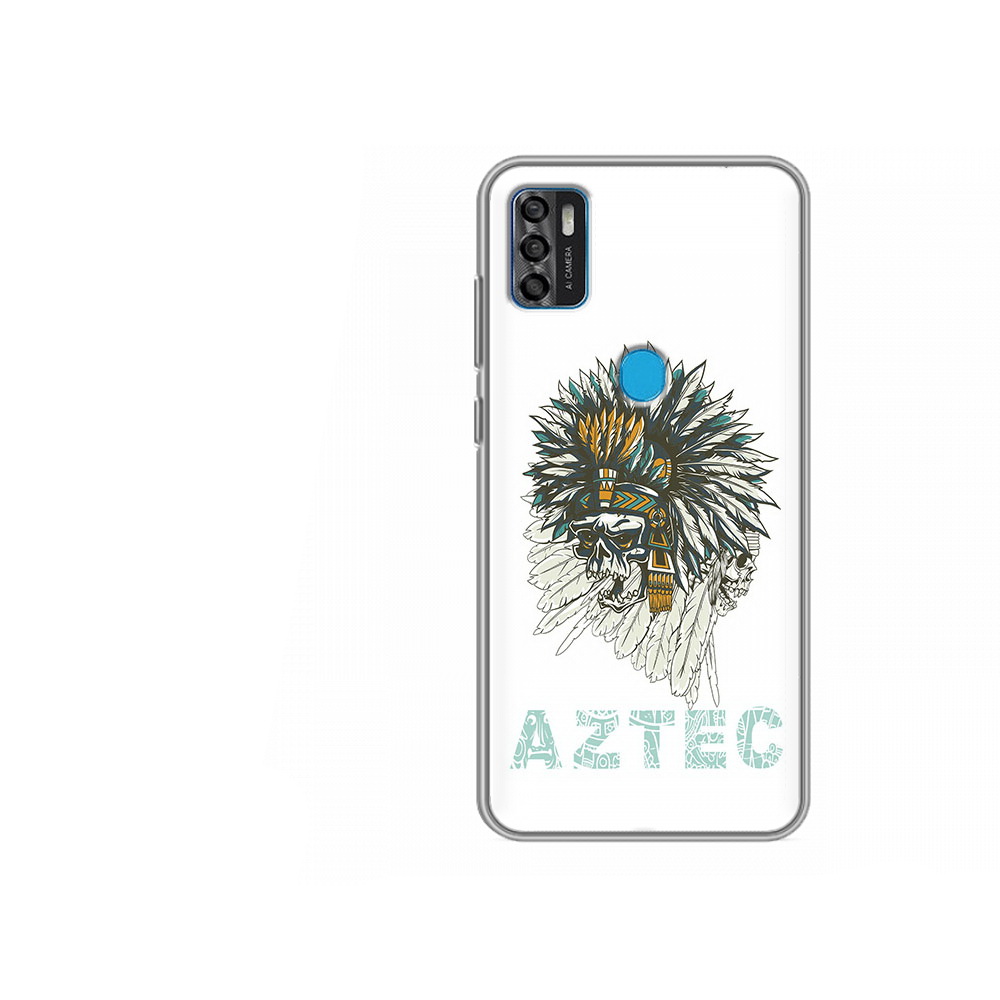 

Чехол MyPads Tocco для ZTE Blade A7s 2020 скелет индеец (PT158171.472.602), Tocco