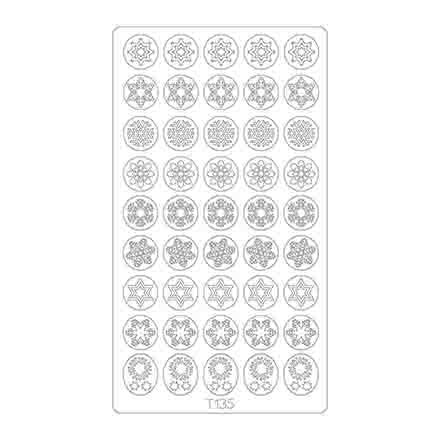 

Трафареты Freedecor, Deep Design T135, Прозрачный