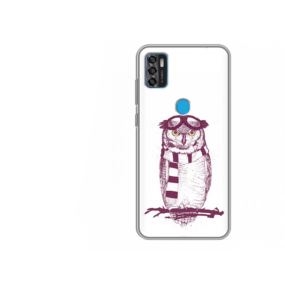 

Чехол MyPads Tocco для ZTE Blade A7s 2020 сова-летчик (PT158171.472.612), Tocco