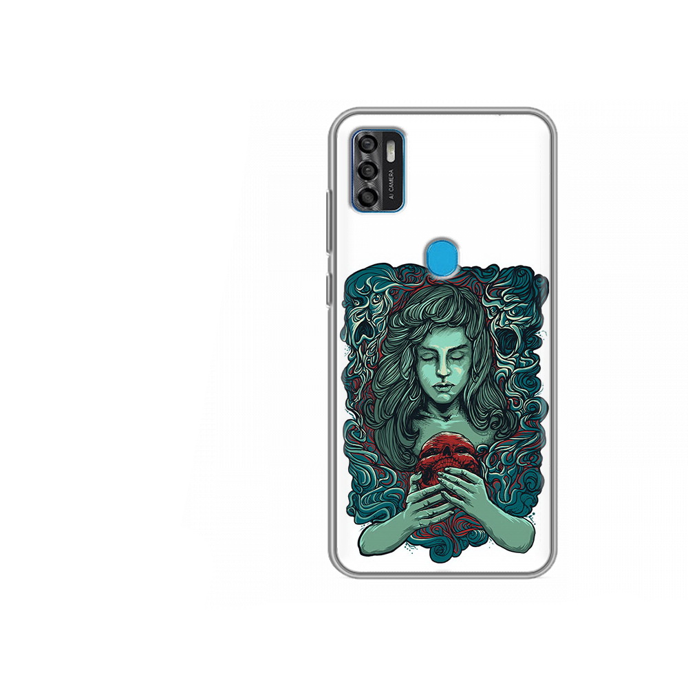 

Чехол MyPads Tocco для ZTE Blade A7s 2020 спящая девушка (PT158171.472.619), Tocco