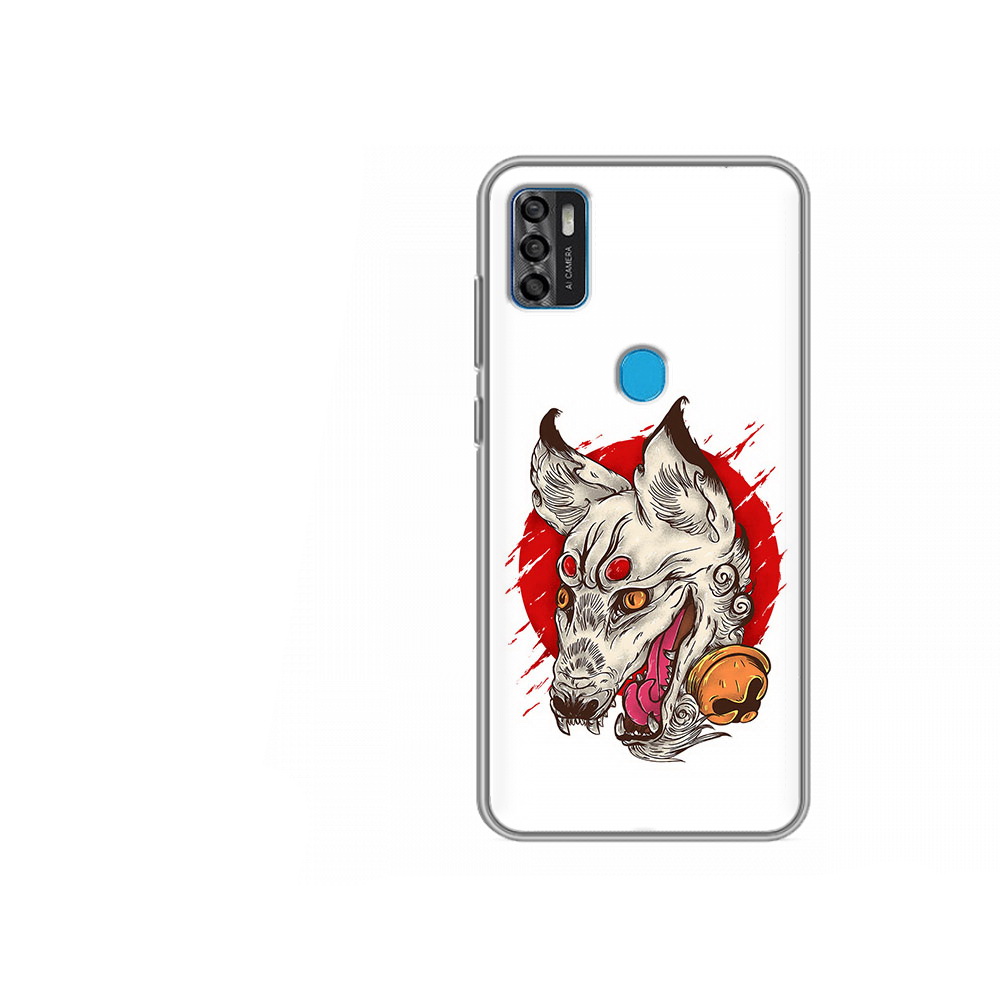 

Чехол MyPads Tocco для ZTE Blade A7s 2020 страшная собака (PT158171.472.627), Tocco