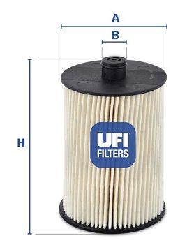 

Фильтр Топливный Ufi 2601800